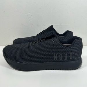 Nobull Men's Shoes Size 13.5 Black Trainers Workout Sneakers Crossfit Minimal